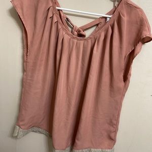Dusty pink blouse